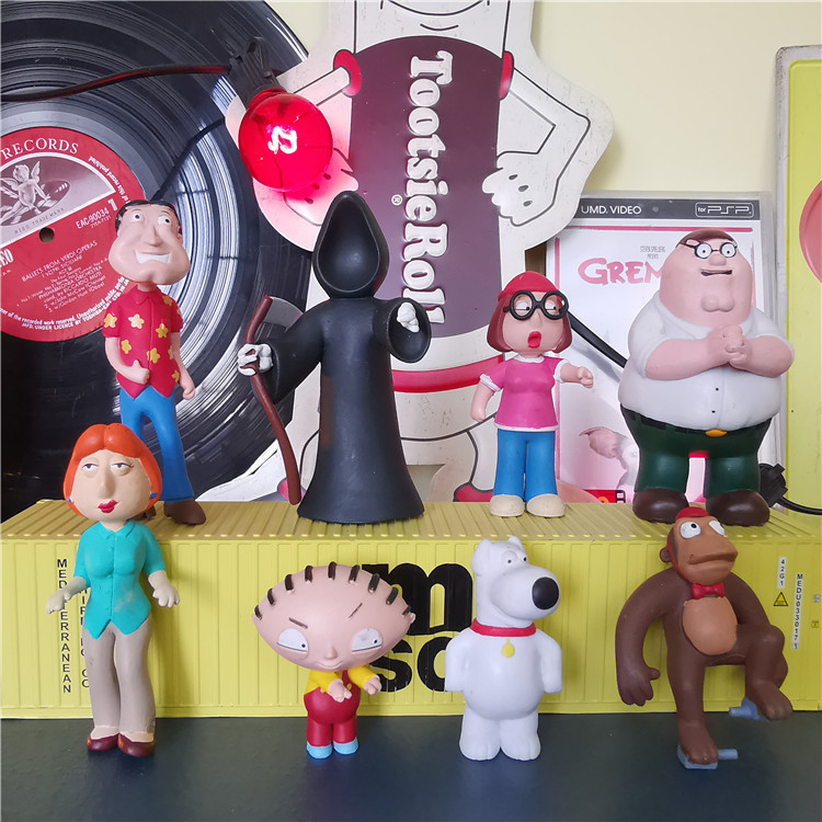 American Retro 2009 Parody of the Simpsons Doll Figurine Model Toy