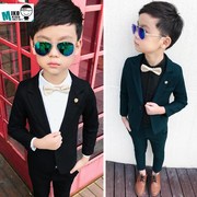 2020 mùa xuân và mùa thu cậu bé mới mới phù hợp với bộ trẻ em hoa childrens trẻ em nhỏ đầm đầm váy biểu diễn.