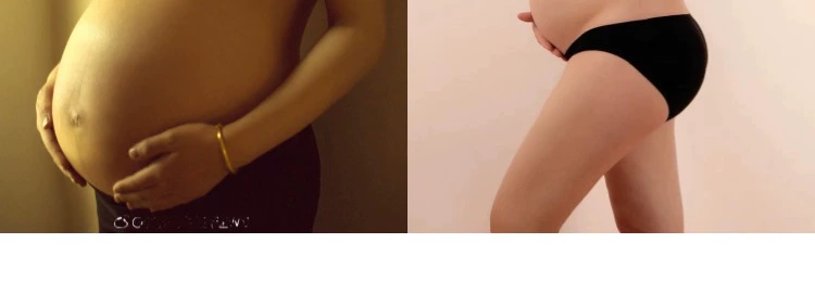 Người phụ nữ mang thai ảnh mẹ chụp ảnh sàn quần áo đáy quần lót màu rắn gợi cảm áo ngực tam giác đồ lót váy áo bà bầu mùa hè