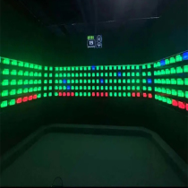 Dynamic grid battle indoor commercial game laser science and technology museum starry sky pavilion mirror maze project