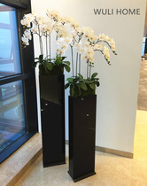 Large landing simulation flower Phalaenopsis set living room model room sales department KTV Leisure Club Hotel