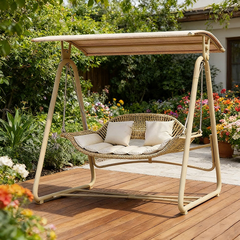 Yao's Rocking Chair Swing Balcony Hanging Basket Outdoor Courtyard Indoor and Outdoor Garden Terrace Homestay Scenic Spot Internet-Famous Hanging Chair