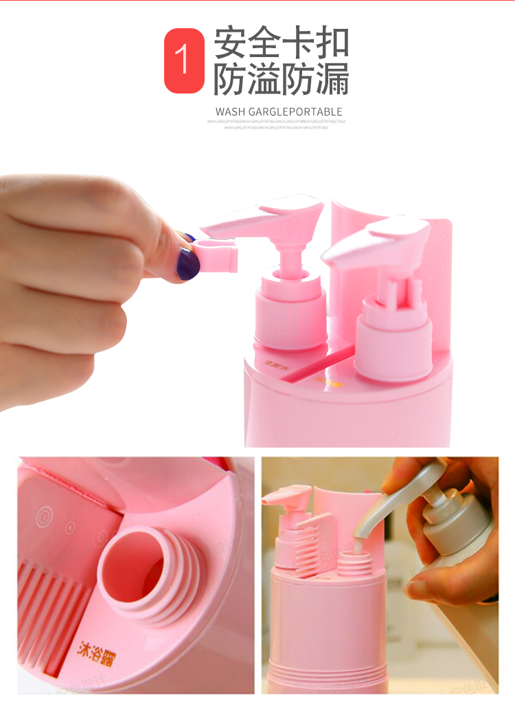 Đồ dùng vệ sinh du lịch đặt kem đánh răng lưu trữ bàn chải đánh răng một miệng cốc dầu gội chai sữa tắm - Rửa sạch / Chăm sóc vật tư túi đựng mỹ phẩm nam