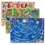 Labyrinth Toy Boy Puzzle Puzzle Girl Sáu tuổi Trò chơi trí tuệ trẻ em Trò chơi hạt 2-3-4 tuổi do choi tre em