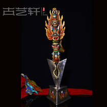 Guyi Xuan Laoqian Tiantie hand-made Daweide Vajra King Kong Pu Ba Pu Tai Tantric Tibetan Buddha