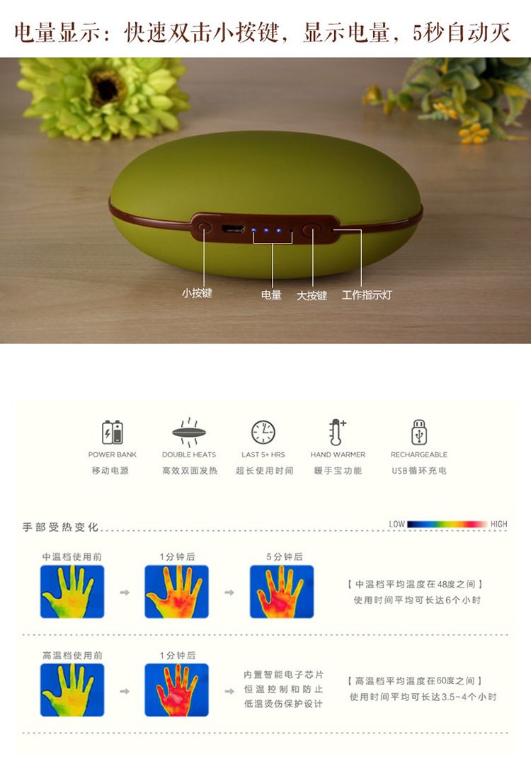 Réchauffeur USB pour les mains - Ref 418088 Image 15