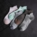 Vớ nam Vớ mùa hè Trợ giúp thấp Khử mùi mồ hôi lưới thoáng khí Ống ngắn nam Cotton thể thao Thuyền vớ nam - Vớ sợi tre tất lưới nam thông hơi Vớ sợi tre