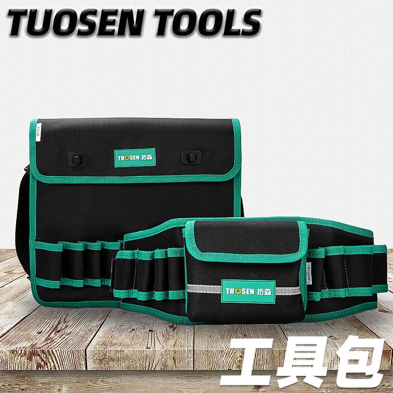 Trawson Hardware Waterproof Oxford Cloth Multifunction Tool Bag Hand Kit Electrician Repair Single Piece Packs Pocket