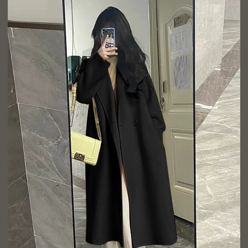 Шерстяное пальто, демисезонная небольшая куртка, подходит для подростков, изысканный стиль