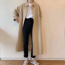 2022 the new spring and autumn season winewear jacket lady with a large coat and a small sub-Han version with a relaxed Hbbon Wind Leisure