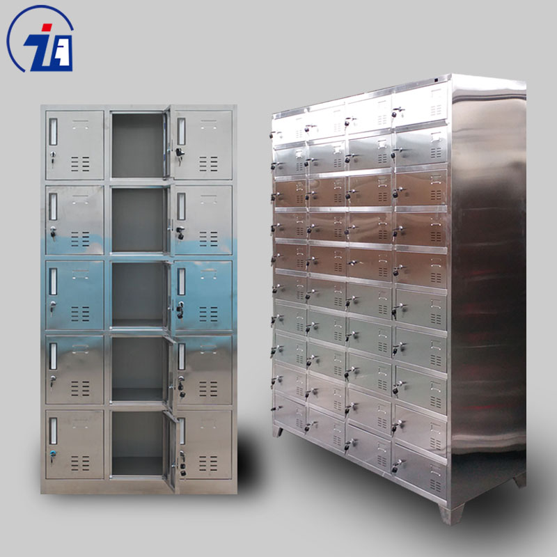 Stainless steel locker, cupboard, dust-free workshop, shoe cabinet, schoolbag cabinet, regular UV disinfection cabinet, wardrobe customization