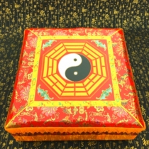 Taoist Bagua solid wood kneeling mat Taoist Tai Chi kneeling mat Worship stool Worship chair Worship mat Futon meditation mat