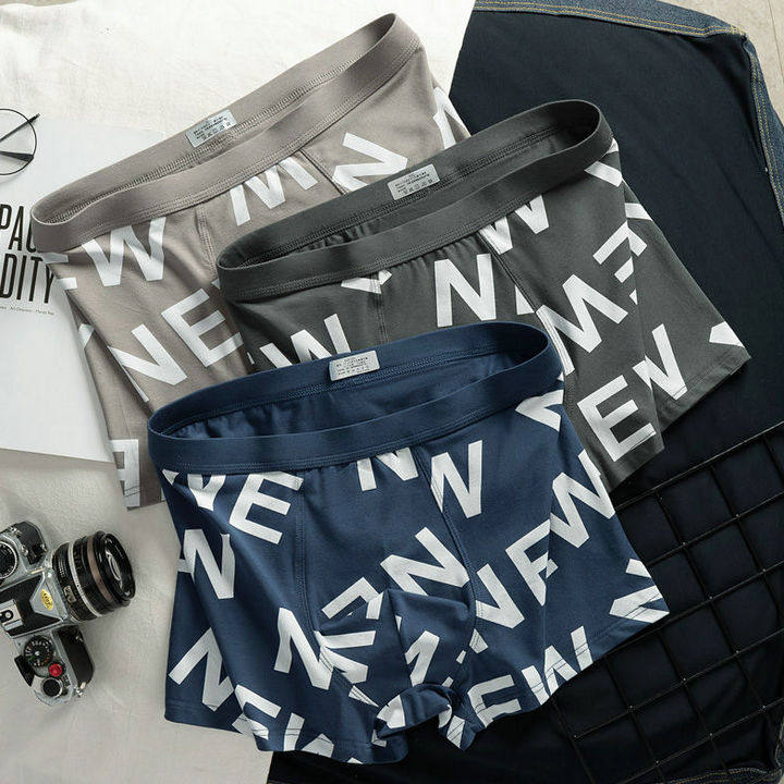 Modal underwear men's boxer shorts new 2022 popular fashion boxer breathable loose and comfortable boys shorts
