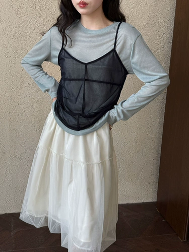 Рубашка, летний дышащий лонгслив, комфортная трикотажная маска, защита от солнца, свободный крой