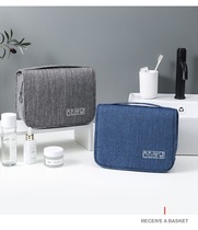 Wash Bag Makeup Bag Travel Containing Bag Comb Wash Hook Bag Cation Dry Wet Separation Bag Han Version Portable