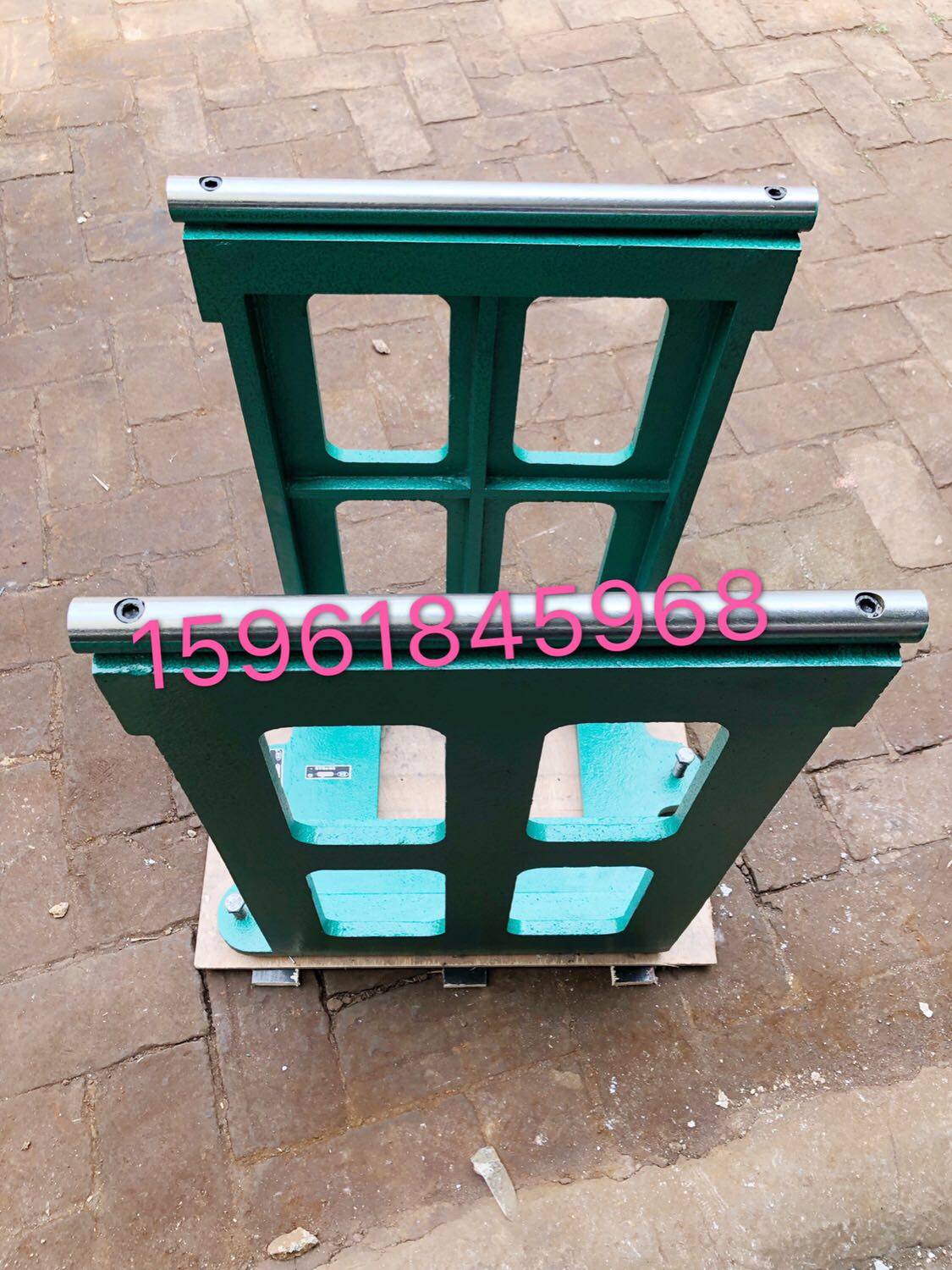 Grinding wheel balance frame Static balance frame Custom - made roller balance - shelf impeller balance stand stone - grinding balance bracket
