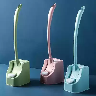 Double-sided thick handle to the dead corner toilet brush toilet brush dressing room cleaning brush gap brush household set