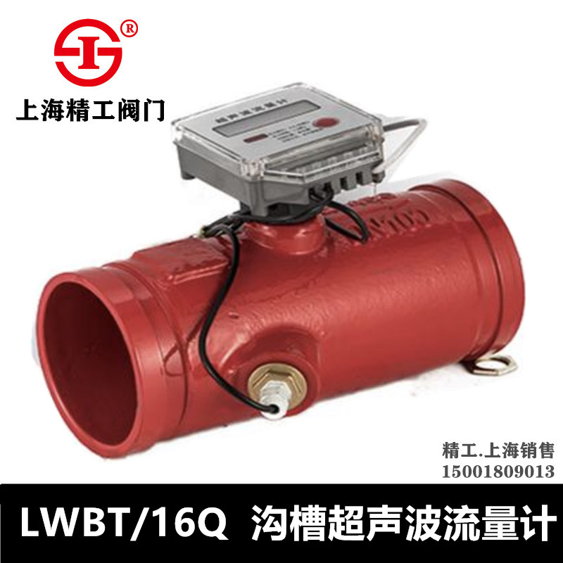 Shanghai Seiko Valve LWBT 16Q Groove Ultrasonic Flow Meter Water Control Valve DN65-DN200