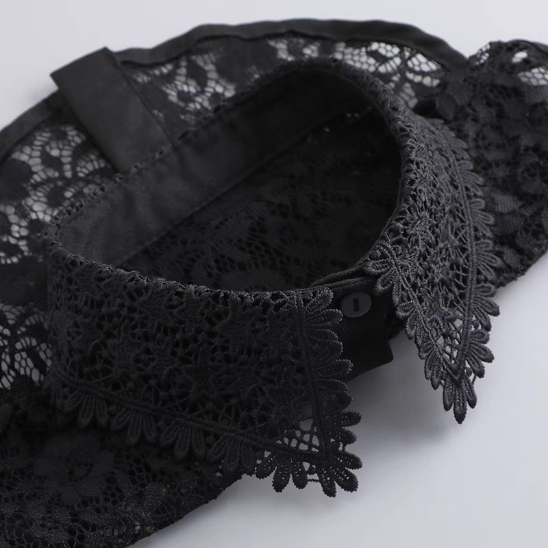 New Style Fake Collar for Women, Versatile Fake Collar for Spring, Autumn and Winter, Lace Breathable Casual Shirt Fake Collar, Lace Doll Collar