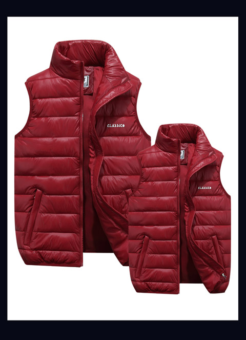 Áo vest nam nữ mùa thu và mùa đông xuống áo vest nam thanh niên áo khoác mùa đông nam cộng với phân bón tăng vest vai 200 kg thủy triều áo giả vest nam