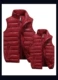 Áo vest nam nữ mùa thu và mùa đông xuống áo vest nam thanh niên áo khoác mùa đông nam cộng với phân bón tăng vest vai 200 kg thủy triều áo khoác ghi lê nam