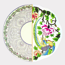 Seletti Italian Chinese and Western Art Placemat Insulated Round Waterproof Mat Table Accessories Decoration Gift