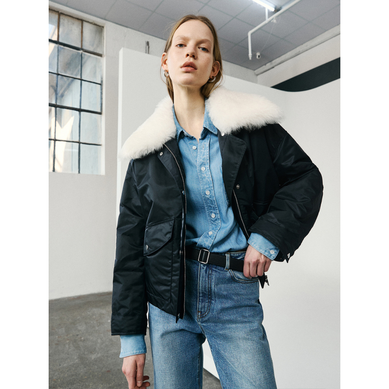 Ayuko | Goose down Parka, Lightweight Outdoor Multifunctional down Jacket + A-Grade Icelandic Fur Collar, Available in Long and Short Styles Ayuko | Goose down Parka, Lightweight Outdoor Multifunctional down Jacket + A-Grade Icelandic Fur Collar, Available in Long and Short Styles