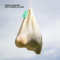 vm original design environmentally friendly organic cotton storage drawstring mesh bag bag bag fruit and vegetable finishing bag storage bag