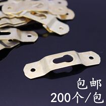 Thickened large dark hanging cross embroidered framed hook character picture frame hanging buckle photo frame hook back plate hanging painting accessories 200