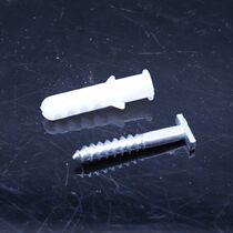 Plastic expansion pipe T-type screw T-type self-tapping screw hanging painting steel nail expansion plug screw 100 cover