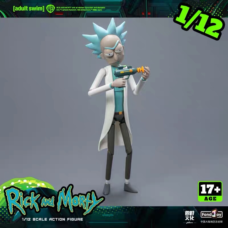 Panle Genuine In-Stock Rick and Morty 1/12 Scale Action Figure Toy Model Decoration Gift for Little Boys Panle Genuine In-Stock Rick and Morty 1/12 Scale Action Figure Toy Model Decoration Gift for Little Boys