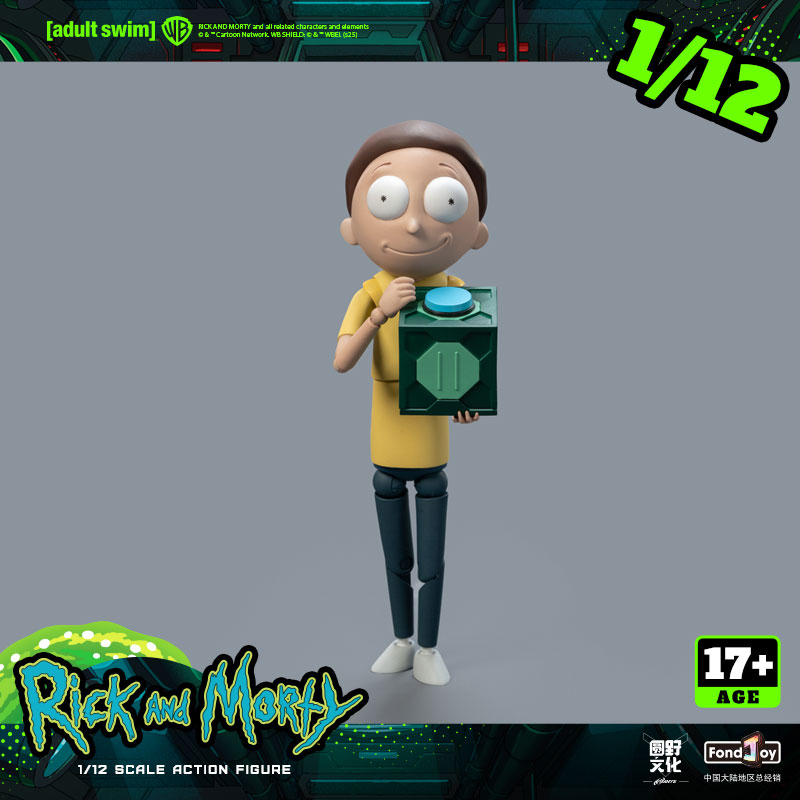 [in Stock] Panle Culture Dc1022 1/12 Rick and Morty Morty Action Figure Model