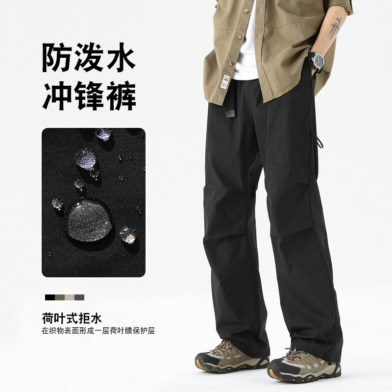 Men's and Women's Softshell Pants 2025 New Autumn and Winter Fleece-Lined Thickened Windproof Waterproof Outdoor Hiking Pants Warm Sports Pants