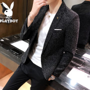 Playboy giảm mới bình thường phù hợp với những người đàn ông nhỏ mỏng đẹp trai Hàn Quốc phiên bản của đơn phù hợp với xu hướng giới trẻ áo khoác