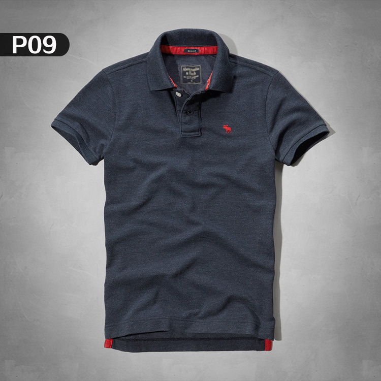 Mùa hè 2018 kinh doanh bình thường nam fawn af tay áo ngắn polo áo sơ mi nam ve áo thun cotton cotton áo polo áo khoác polo