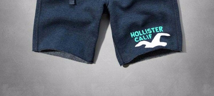 Hollister 2019 hè mới HCO quần short nam cotton bãi biển quần hải âu nam mỏng phần năm quần - Quần short quần âu nam