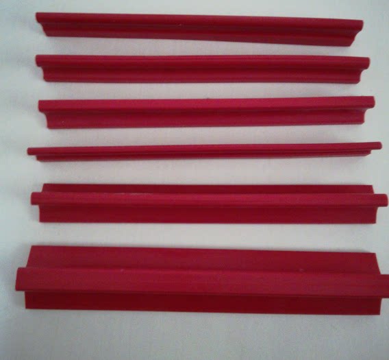 Engraving Machine Stamp Material Rubber Strip Octopus Plastic Strips Octopus Red Glue Seal Material Can Be Truncated Discretionals