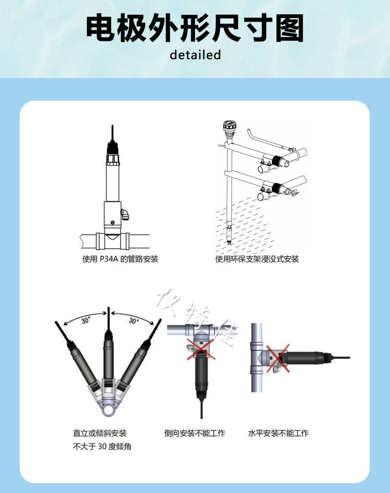 Кондуктометр 科瑞达ph/orp-8500a酸碱度计氧化还原计ph在线测试orp监测分析仪
