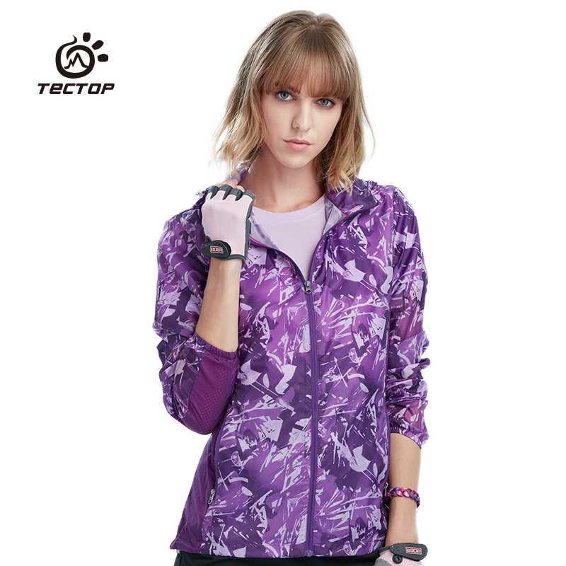 TECTOP probe outdoor men and women super thin breathable professional sunscreen coat 80135 80136PF
