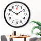 Shanghai Sanwu brand 555 clock wall clock living room wall wall home quartz clock simple and modern 2025 new style