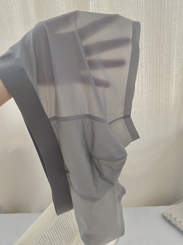 Xixijia Underwear Store/Ice Silk Men's Boxer Briefs Sweat-Absorbent Antibacterial Mesh Breathable Sports Cool Summer