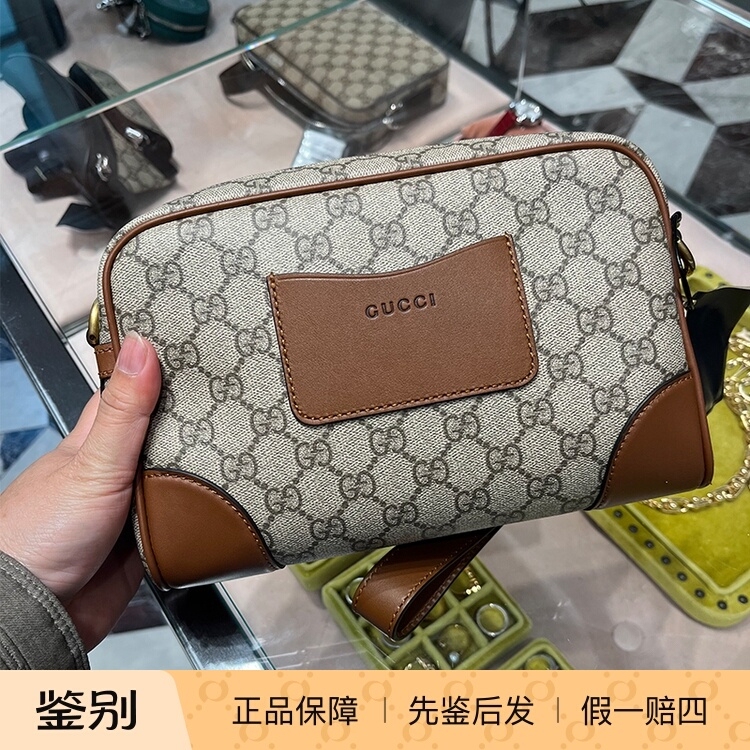 Gucci Gg Classic Printed Camera Bag Shoulder Crossbody Bag Unisex Pillow Bag 821155/821217 Gucci Gg Classic Printed Camera Bag Shoulder Crossbody Bag Unisex Pillow Bag 821155/821217