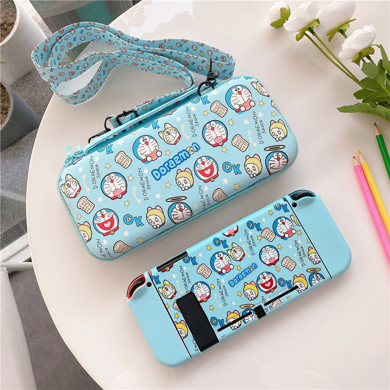 Cartoon Doxa Bites Apply Nintendo Switch Two-style console housing to protect the soft cover NS shell containing package