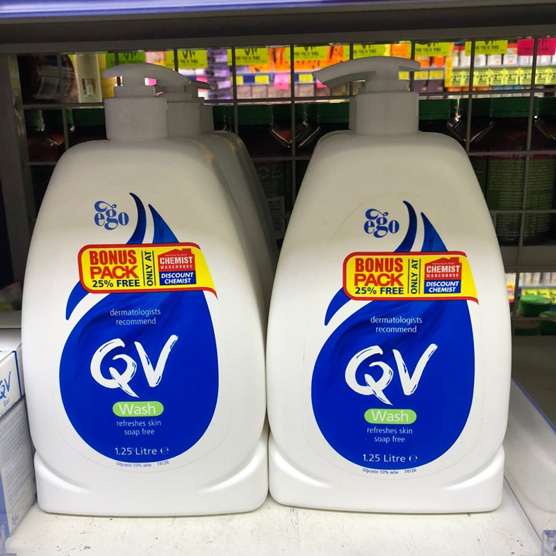 Australia ego QV Italian high balance PH value soap-free shower gel 1 25L