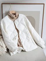 Light and thin warm down clothes woman 2022 autumn and winter new Korean version fashion 100 hitch short jacket small sub baseball suit
