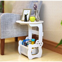 (Damaged free reissue to buy) European modern coffee table simple bedroom bedside small round table