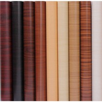 Wood grain stickers waterproof self-adhesive furniture wardrobe cabinet desktop refurbished stickers old house door wall wallpaper PVC wallpaper