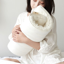 Japanese-style ultra-low pillow neck protection home cervical vertebra sleep low pillow children adult bedding summer pillow pillow core