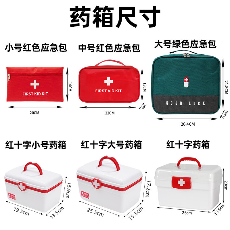 医用急救包家庭应急物资储备包!国家标准便携式医药箱,救命神器我先冲了!-药箱器械-淘宝好物网