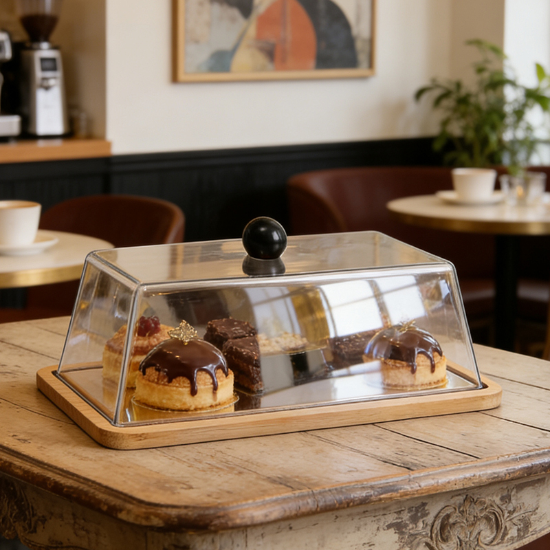 Bread, Dessert, Birthday Cake, Sliced Fruit Tray with Lid, Tea Break Decorations, Hotel Cafe Baking Transparent Cover Bread, Dessert, Birthday Cake, Sliced Fruit Tray with Lid, Tea Break Decorations, Hotel Cafe Baking Transparent Cover